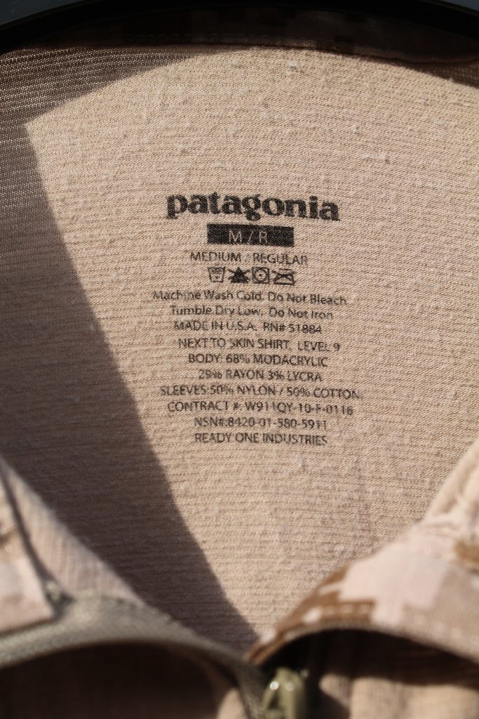 Patagonia NTS L9 Combat Shirt, Gen 1 – AOR1 – The Full 9