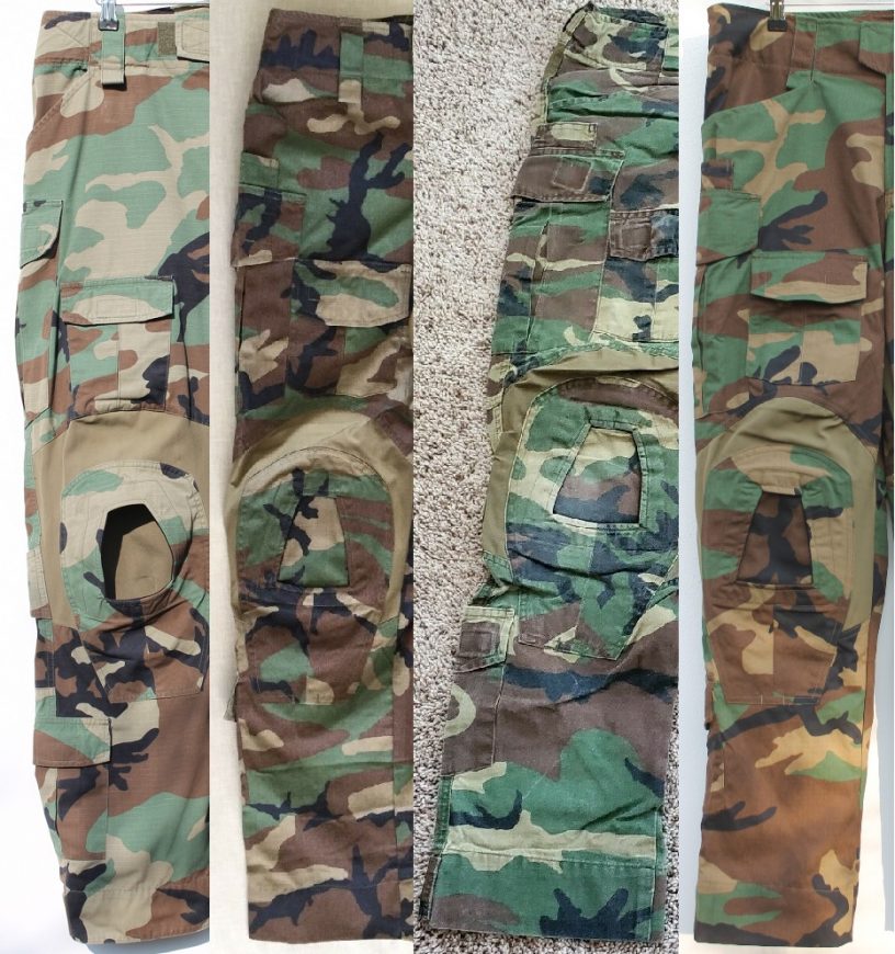All Crye Combat Uniforms in US Woodland Pattern – The Full 9