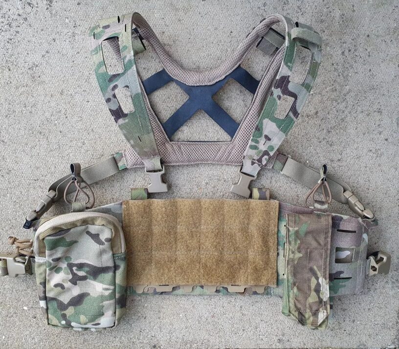 Crye Precision Airlite Convertible Chest Rig: The Velcro Panel